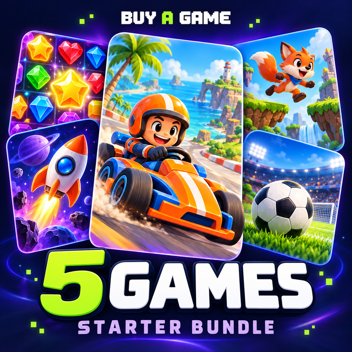 5 Game Starter Bundle